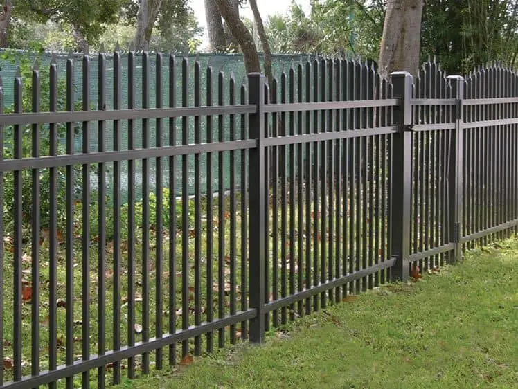Utah Fencing aluminum fence - Commercial Aluminum