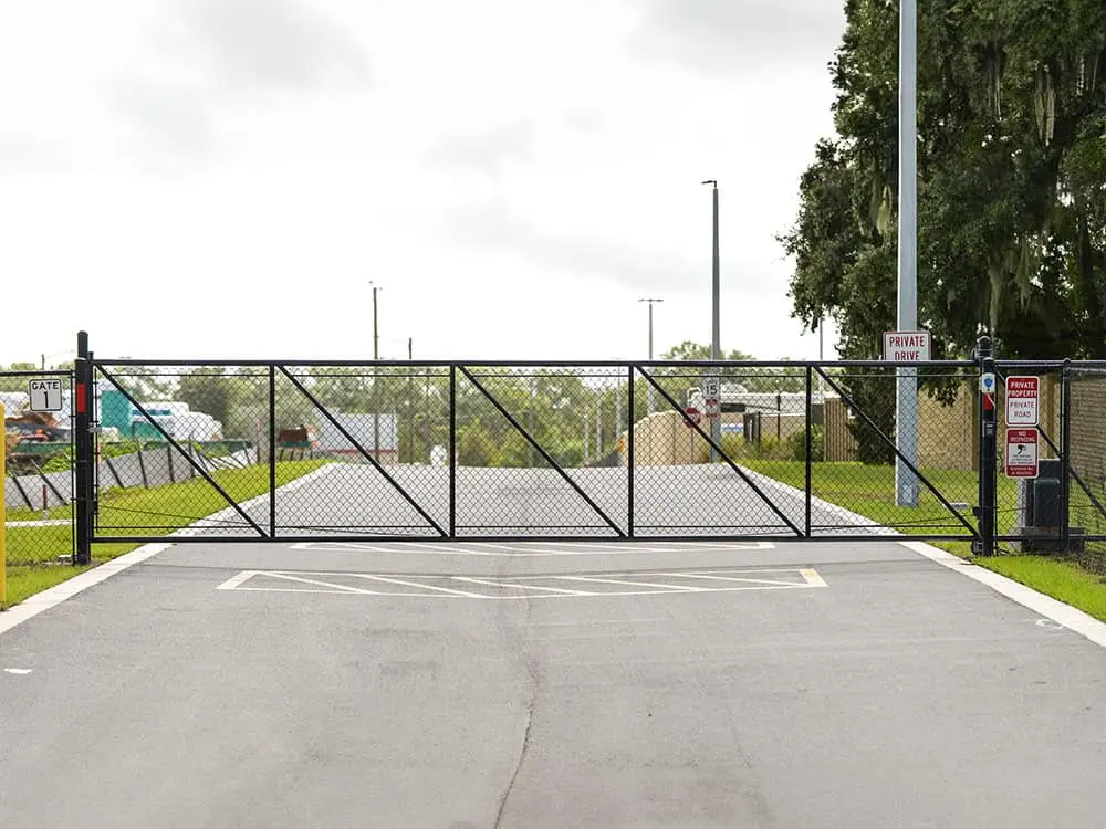 Utah Fencing commercial fence - Gates 11