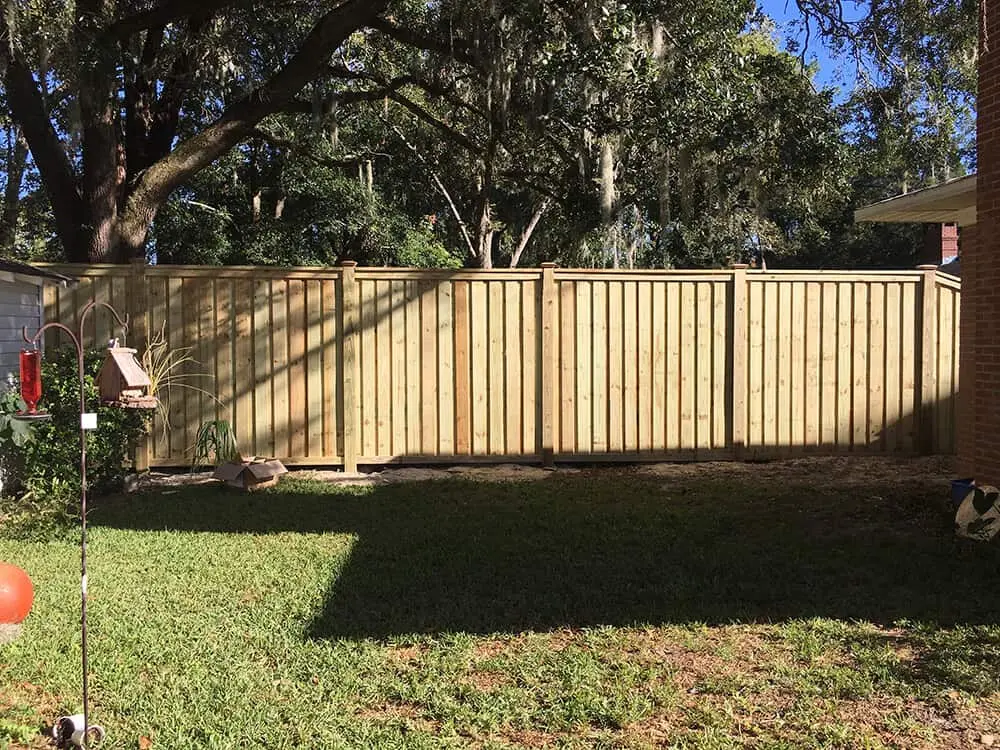 Utah Fencing wood fence - Cap And Trim 8