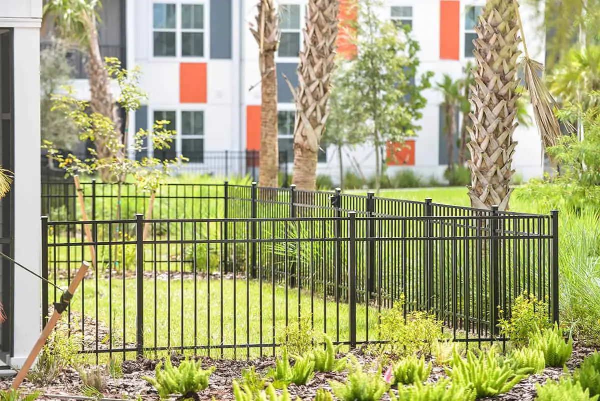 Utah Fencing aluminum fence - Sterling Residential