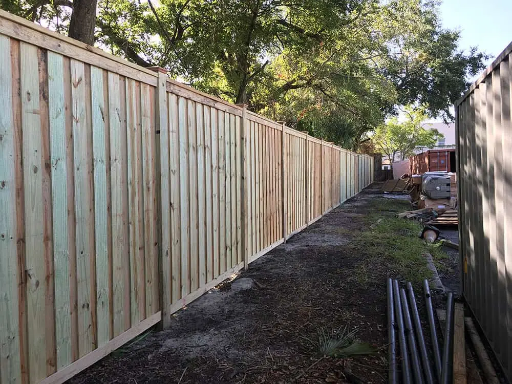 Utah Fencing wood fence - Cap And Trim 6