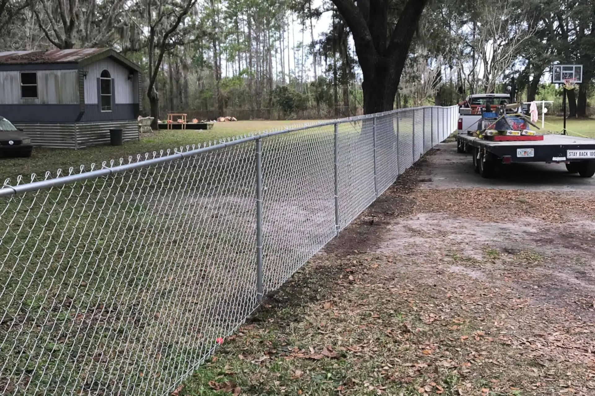Utah Fencing chain link fence - Residential 9