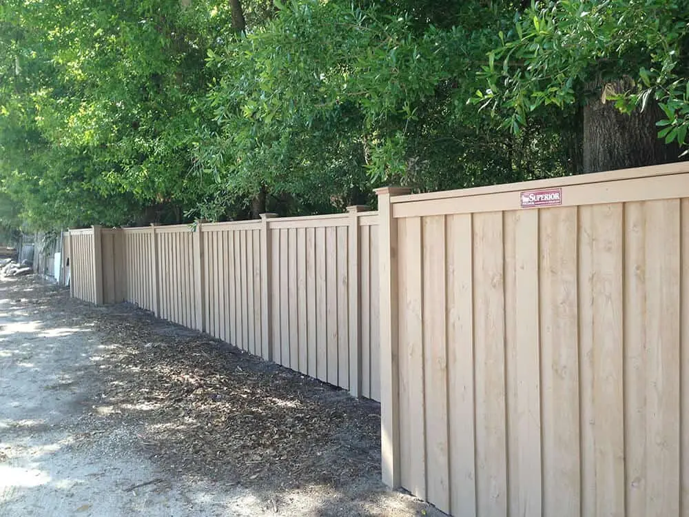 Utah Fencing wood fence - Cap And Trim 3