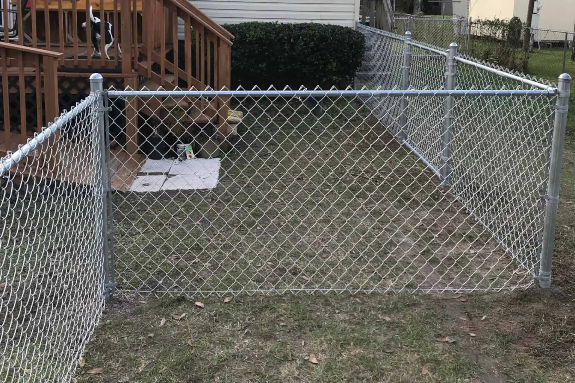 Utah Fencing chain link fence - Residential 8