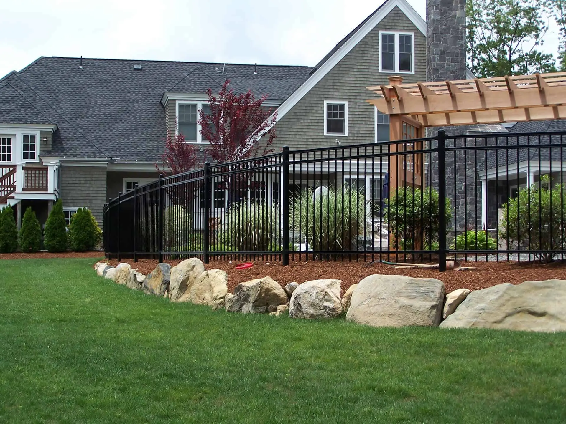 Utah Fencing steel fence - Steel Fence 2