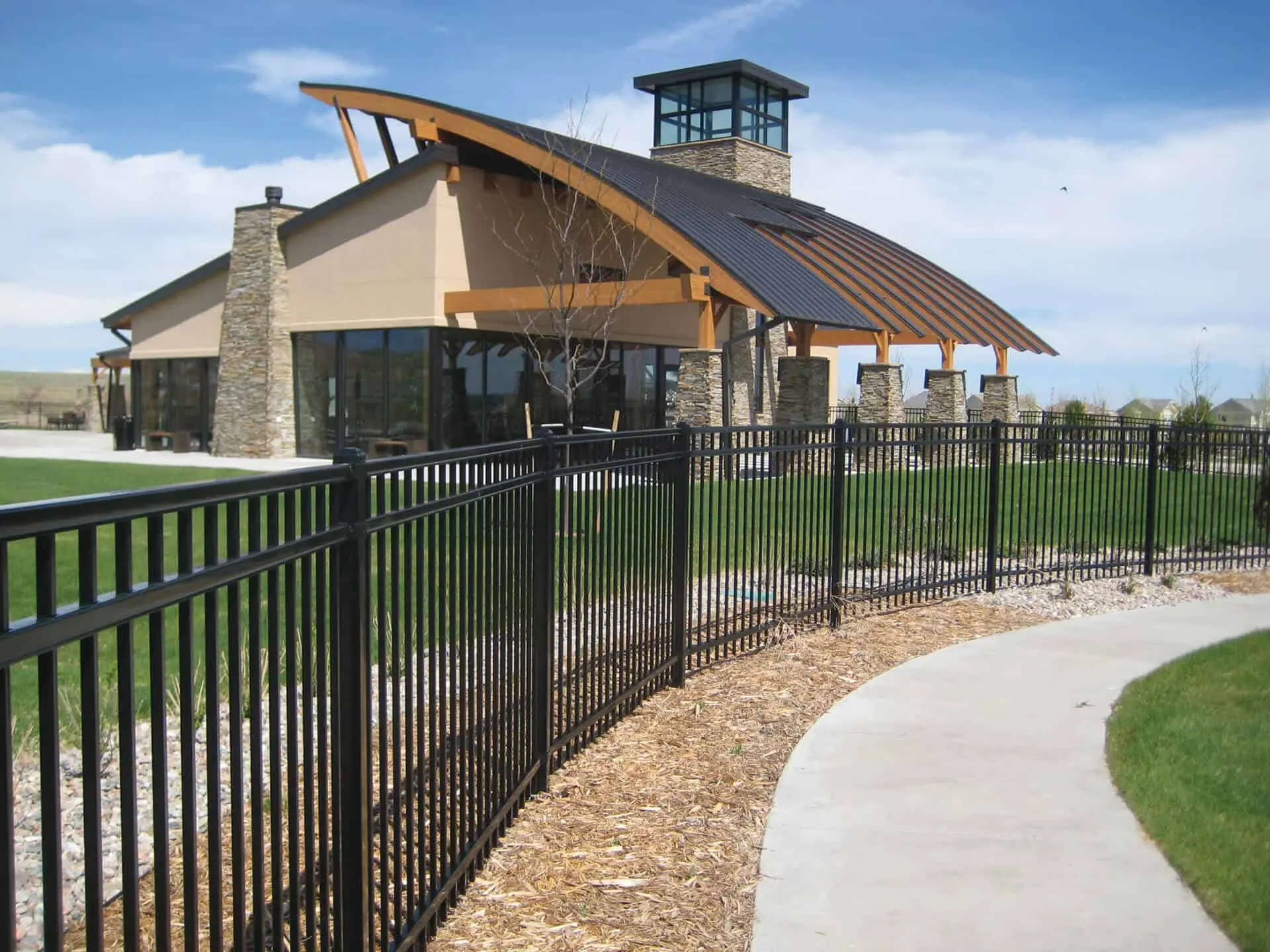 Utah Fencing steel fence - Steel Fence 1