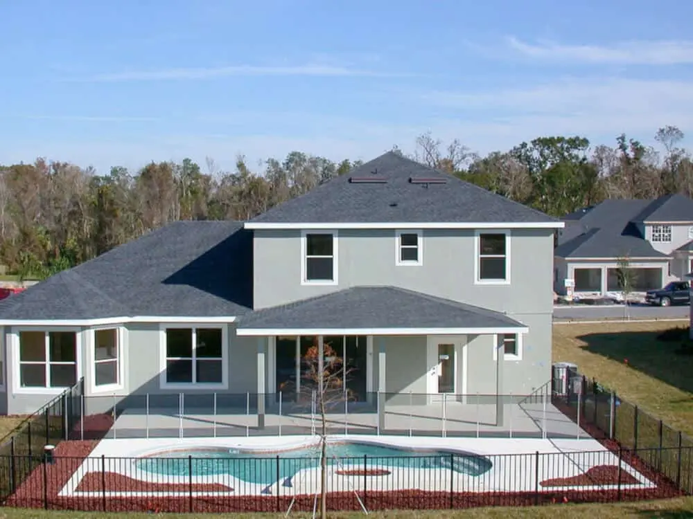 Black Heritage Aluminum Pool Fence