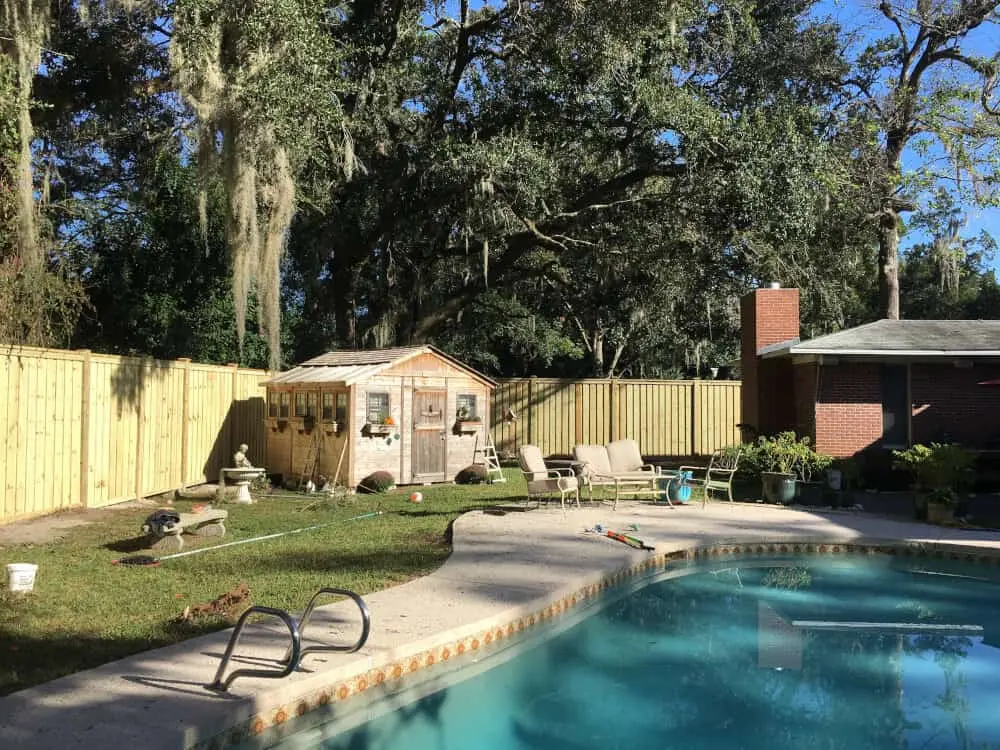 White Vinyl Pool Fence Pool Fence