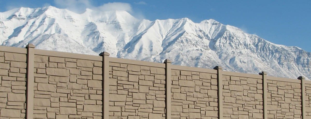 SimTek privacy fence installation