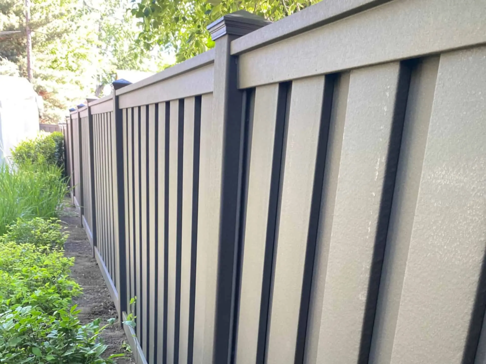 Utah Fencing Trex fence - Seclusions Closeup