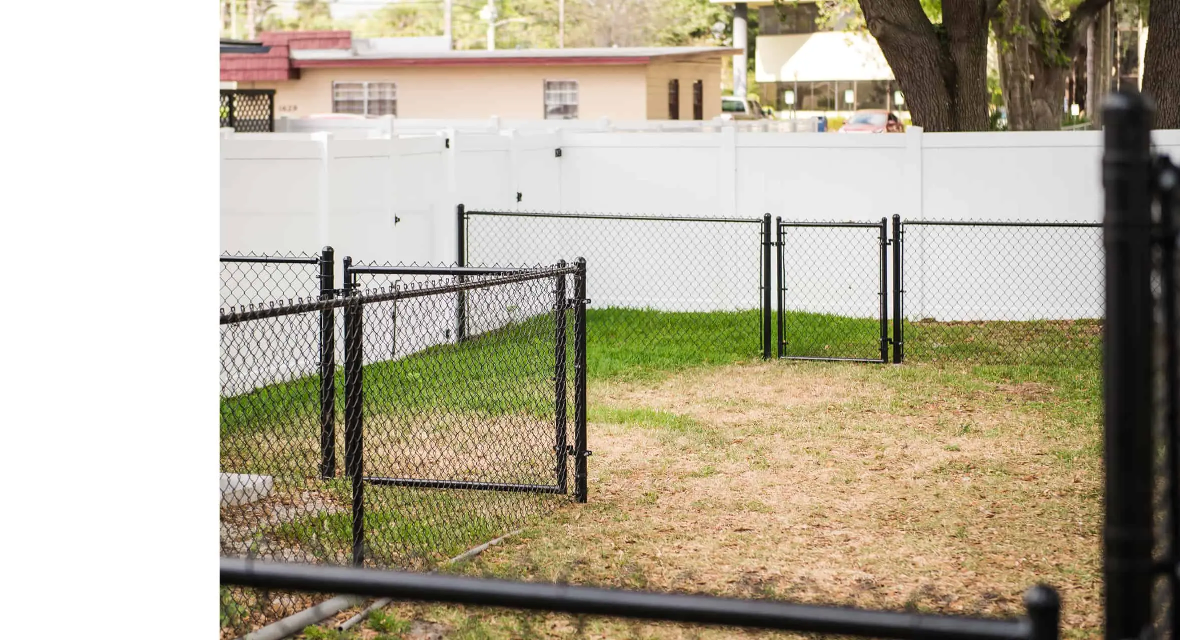 Utah Fencing chain link fence - Vinyl Coated 2
