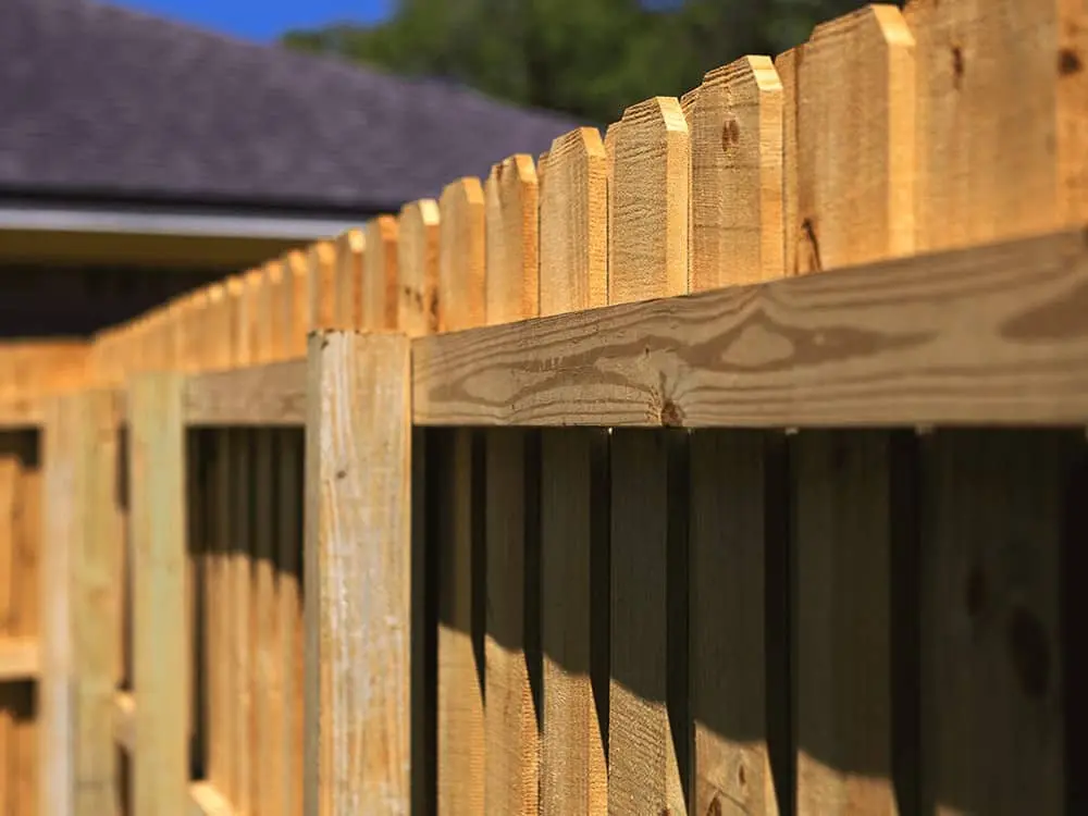 Utah Fencing wood fence - Board On Board 14