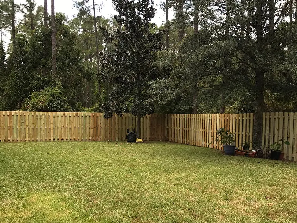 Utah Fencing wood fence - Board On Board 8