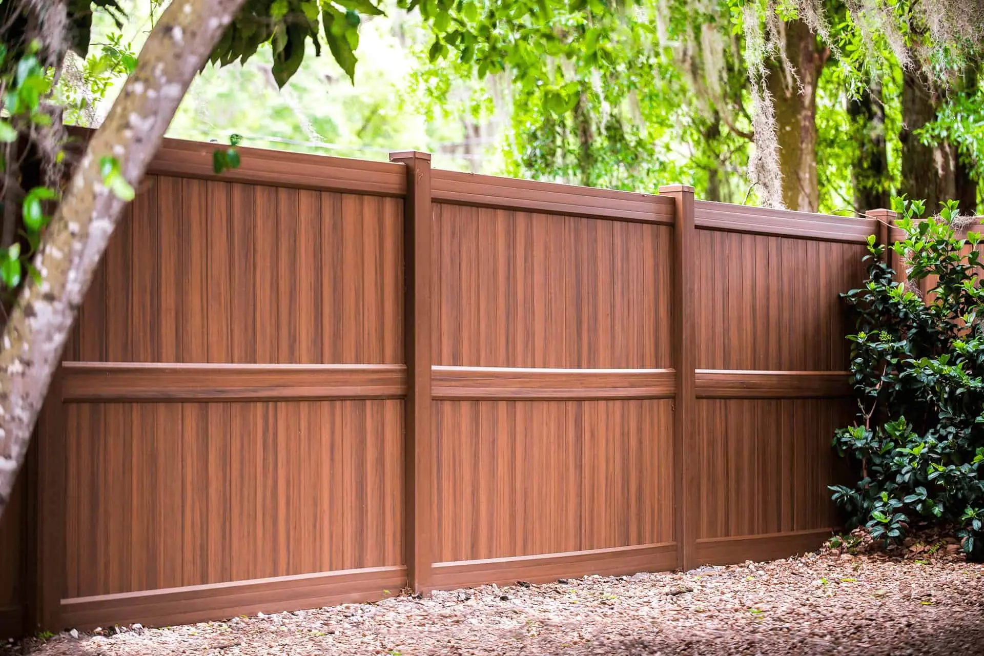 Utah Fencing vinyl fence - Heartwood Residential