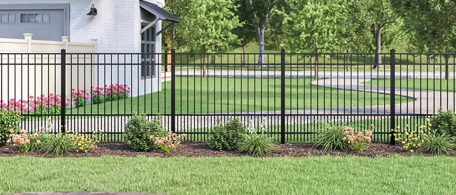 Jasper Aluminum Fence Style