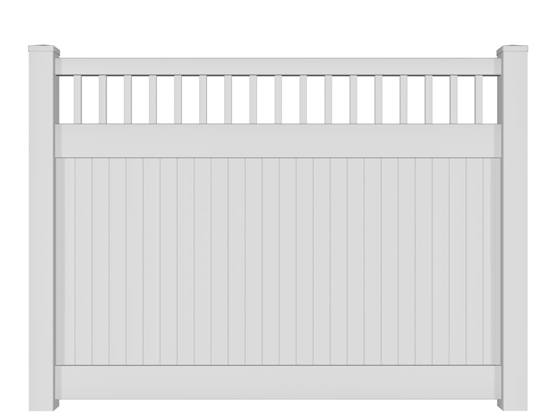 Vinyl Privacy Panel Example 4