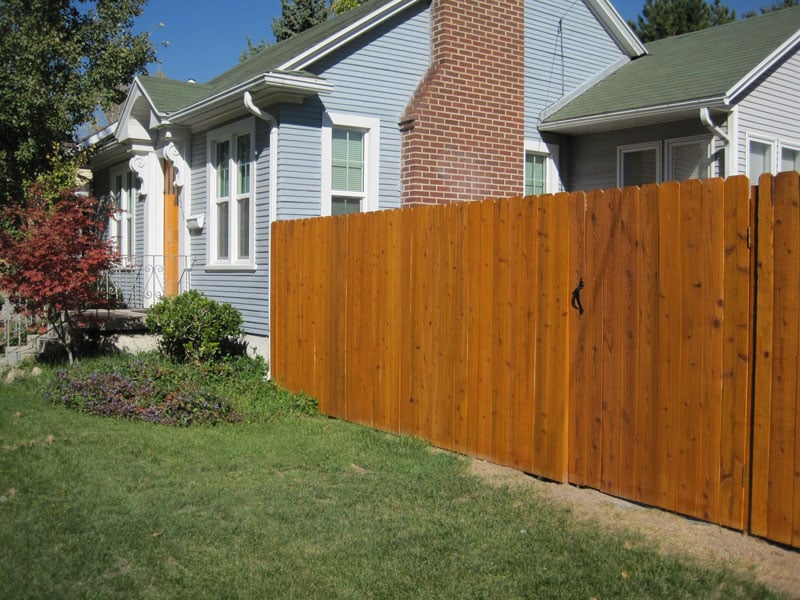 Dog Ear Wood Fence
