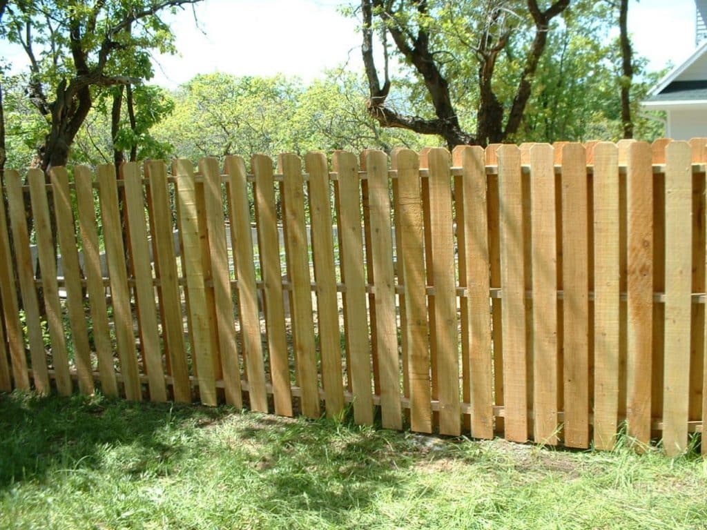 Shadowbox Wood Fence